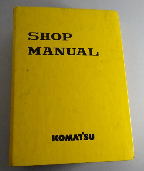 Workshop Manual / Werkstatthandbuch Komatsu Planierraupe D155A-3 Stand 1995