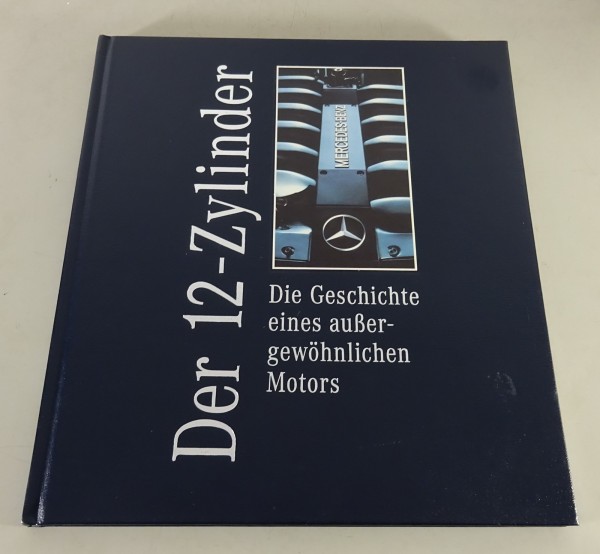 Bildband Der 12 Zylinder Motor M120 von Mercedes-Benz in S-Klasse W140 600 SEL