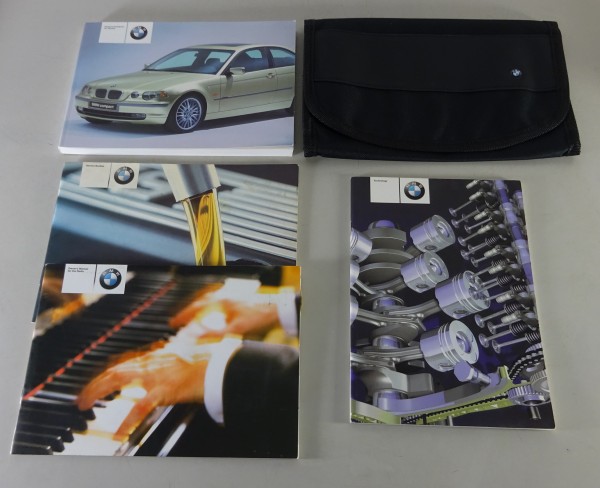 Owner's Manual + Wallet BMW 3-Series Compact E46 316ti / 325ti from 03/2001