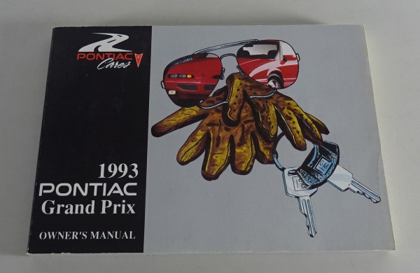 Owner´s Manual / Handbook Pontiac Grand Prix Stand 1993