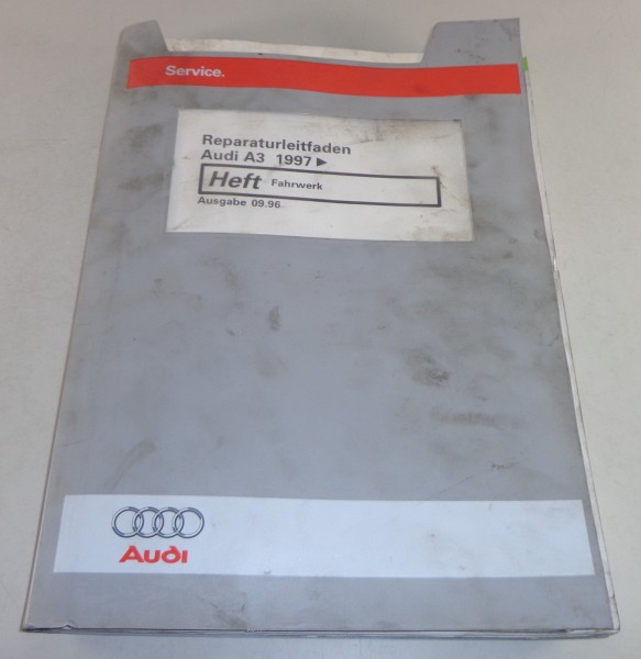 Werkstatthandbuch Audi A3 8L Fahrwerk Stand 09/1996