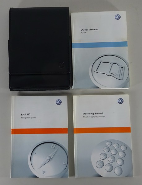 Owner's Manual / Handbook + Wallet VW Passat B6 Typ 3C from 11/2002