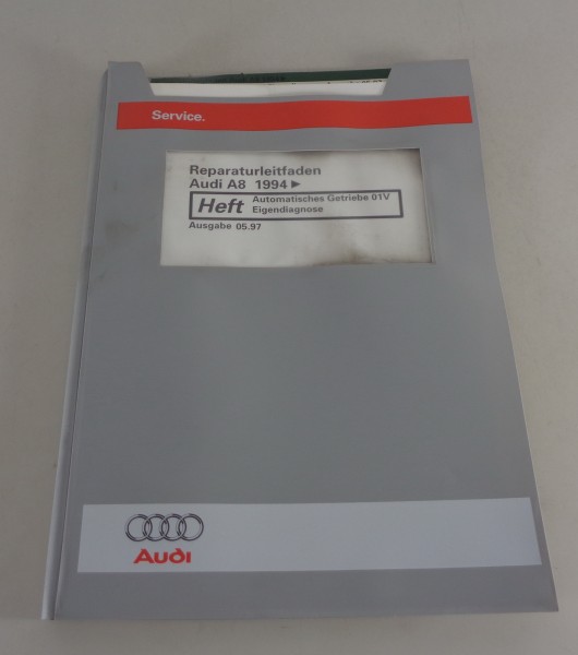 Werkstatthandbuch Audi A8 D2 Automatisches Getriebe 01V Eigendiagnose ab 1994