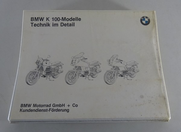 Schulungsunterlage BMW Motorräder K 100 + RS + RT Stand 1983