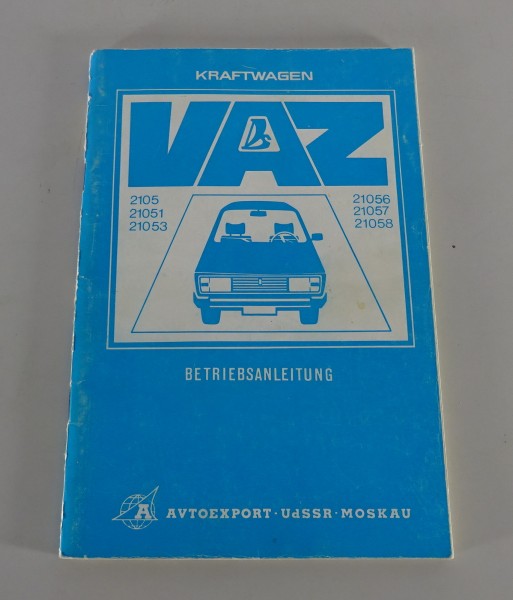 Betriebsanleitung / Handbuch Lada Schiguli VAZ 2105 Limousine