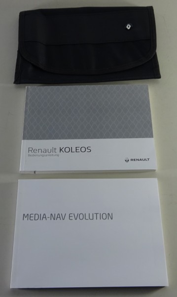 Bordmappe + Betriebsanleitung Renault Koleos 1.6 + 2.0 dCi + GDi Stand 07/2017