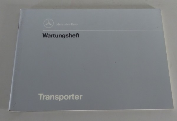 Scheckheft / Wartungsheft blanko Mercedes-Benz DüDo Transporter T2 von 03/1992