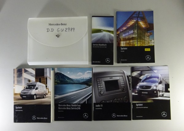 Bordmappe + Betriebsanleitung Mercedes-Benz Sprinter Typ 906 Stand 06/2016