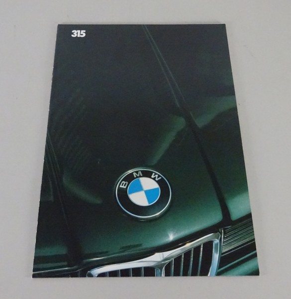 Brochure BMW 3er E21 315 Édition 01/1982