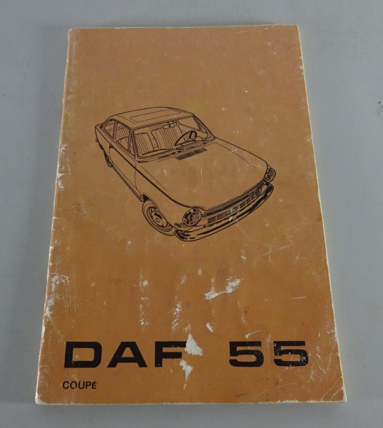 Betriebsanleitung / Handbuch DAF 55 Coupé Stand ca. 1970/71