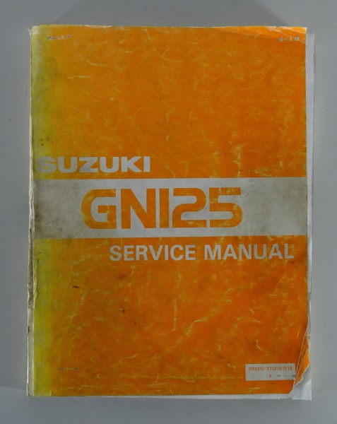 Workshop manual / Service manual Suzuki GN 125 Softchopper from 05/1993