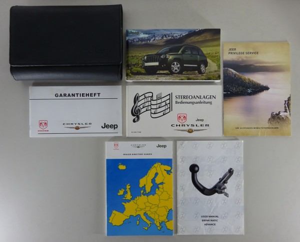 Bordmappe + Betriebsanleitung / Handbuch Jeep Compass Stand 2007