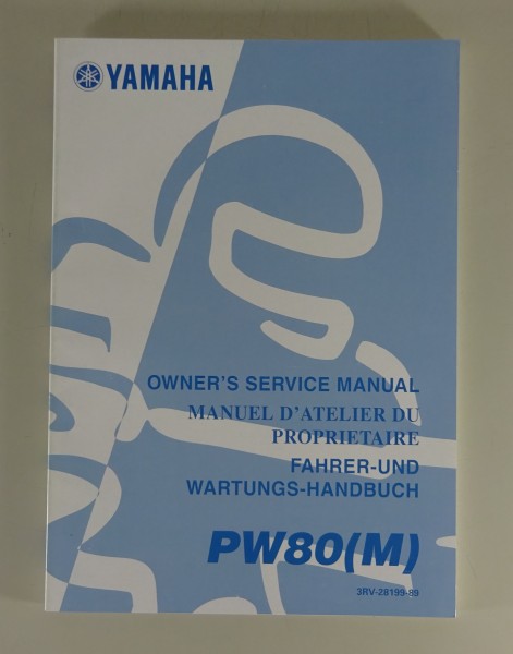 Betriebsanleitung und Wartungshandbuch Yamaha PW 80 (M) Stand 05/1999