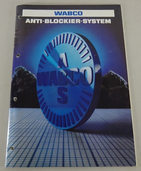 Prospekt / Broschüre Wabco ABS-System für Nutzfahrzeuge Stand 11/1984