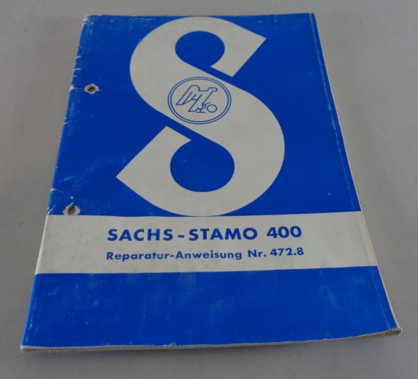 Reparaturanleitung Sachs Motor Stamo 400 Stand 01/1961