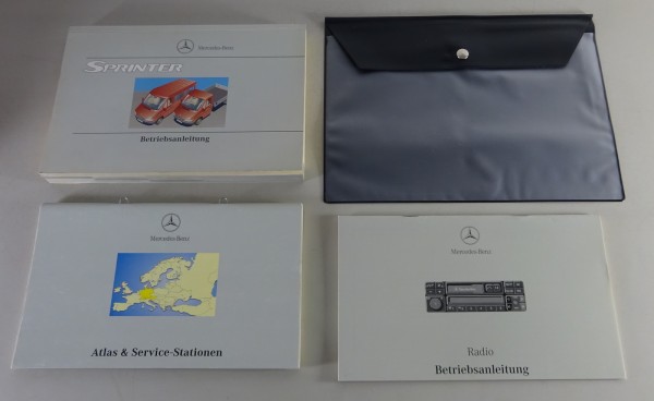Bordmappe + Betriebsanleitung / Handbuch Mercedes-Benz Sprinter T1N von 10/2001
