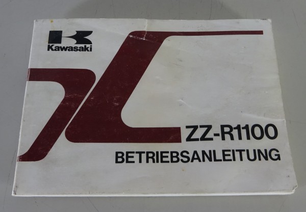Betriebsanleitung / Handbuch Kawasaki ZZ-R 1100 / ZZR1100 C3 Stand 07/1991