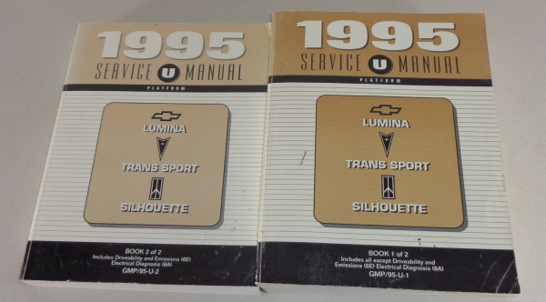 Werkstatthandbuch Chevrolet Lumina Oldsmobile Silhouette Pontiac Trans Port 1995