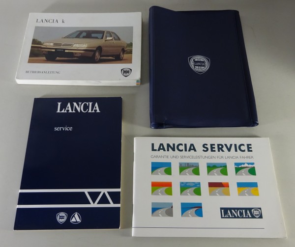 Bordmappe mit Betriebsanleitung / Handbuch Lancia K / Kappa Stand 03/1995