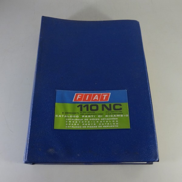 Teilekatalog / Ersatzteilliste Fiat LKW 110 NC Stand 06/1974