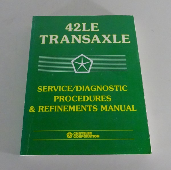 Workshop / Diagnostic Manual Chrysler 42LE Transaxle 1993 - 1998