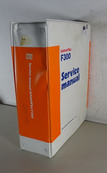 Workshop Manual / Werkstatthandbuch Daihatsu Feroza F300 from 1991