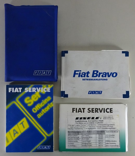 Betriebsanleitung / Handbuch Fiat Bravo Typ 182 Stand 11/1999