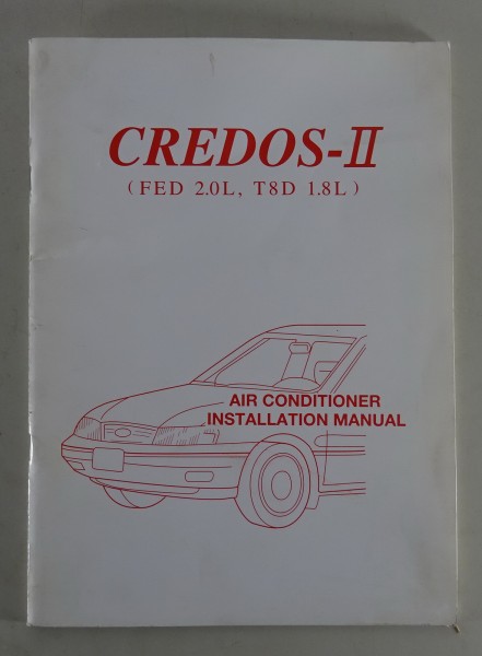 Workshop Manual Kia Credos / Clarus II FED 2.0L, T8D 1.8L Stand 1996