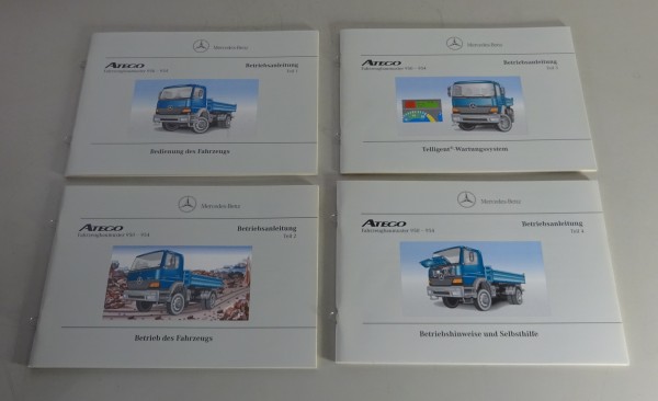 Betriebsanleitung / Handbuch Mercedes Benz Atego BM 950 - 954 Stand 1998