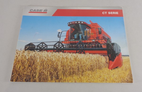 Prospekt / Broschüre Case IH Mähdrescher CT Serie 5050 - 5080 von 03/2005