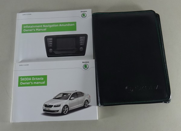 Owner's Manual + Wallet Skoda Octavia III from 11/2014