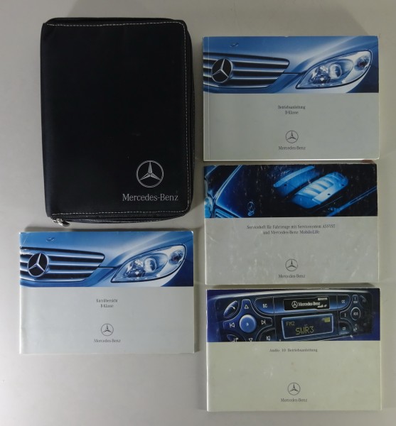 Bordmappe + Betriebsanleitung Mercedes B-Klasse W245 Stand 12/2006