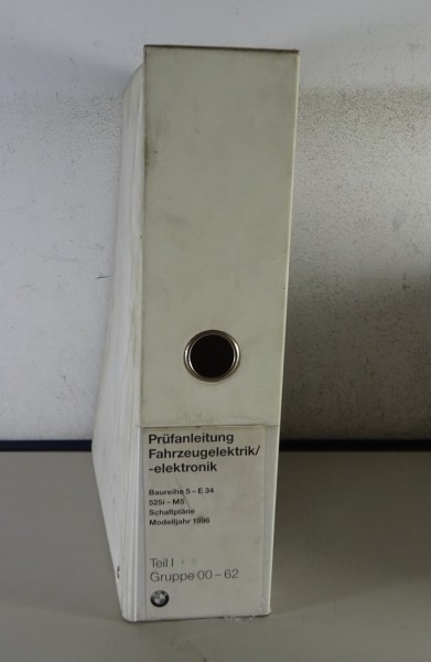 Werkstatthandbuch Elektrik / Schaltpläne BMW 5er E34 + M5 Modelljahr 95/96