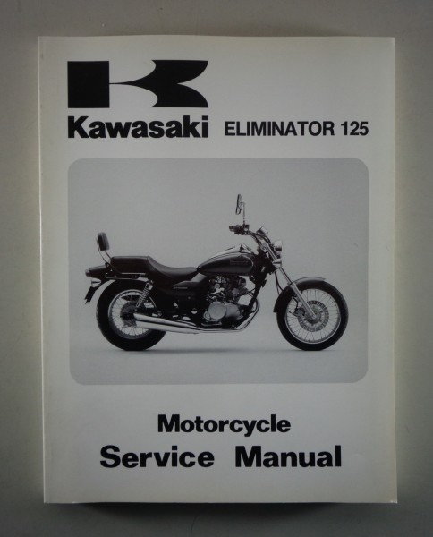 Workshop Manual Kawasaki Eliminator 125 from 06/1997