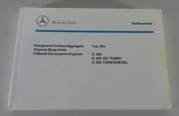 Bildkatalog Mercedes-Benz G-Klasse W463 G 320, G 350 GD Turbo, G 350 Turbodiesel