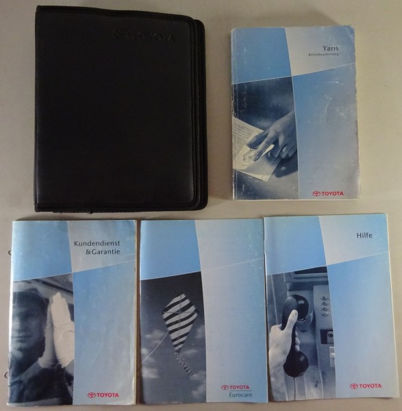 Bordmappe + Betriebsanleitung / HandbuchToyota Yaris P1 Stand 2001