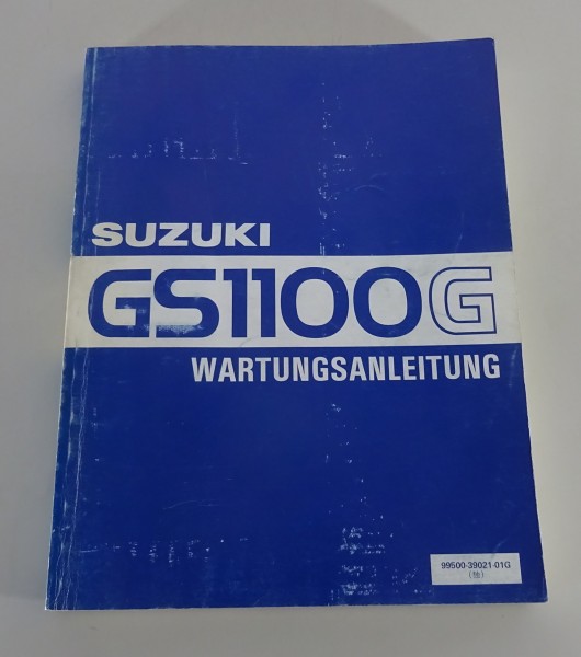 Werkstatthandbuch Suzuki GS 1100 G von 06/1982