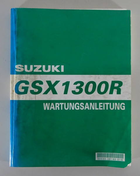 Werkstatthandbuch Suzuki GSX 1300 R Hayabusa Stand 04/1999