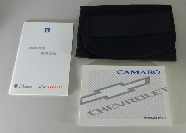 Bordmappe + Betriebsanleitung / Handbuch Chevrolet Camaro Stand 1998 deutsch