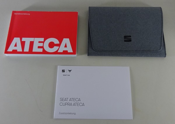 Bordmappe mit Betriebsanleitung Cupra / Seat Ateca Typ 5FP/KH7 Stand 11/2025