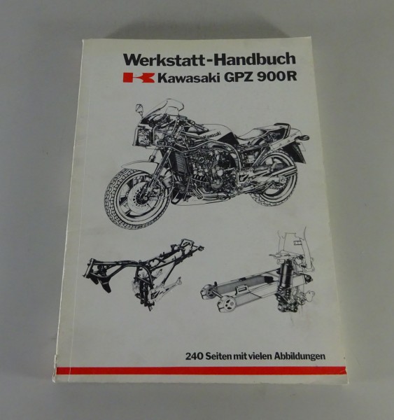 Werkstatthandbuch Kawasaki GPZ 900 R (ZX 900 A-1) Stand 04/1984
