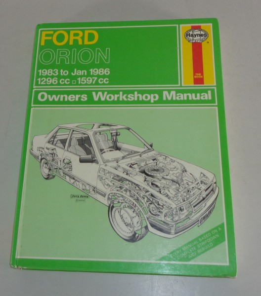 Haynes Reparaturanleitung / repair manual Ford Orion Baujahr 1983 - 1986