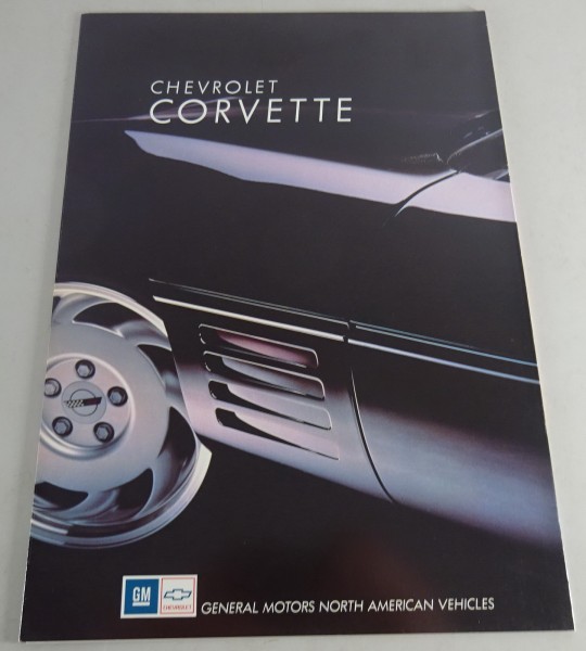 Prospekt / Broschüre Chevrolet Corvette C4