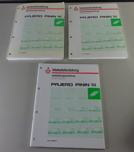 Werkstatthandbuch Elektrik Mitsubishi Pajero Pinin ab Baujahr 2000 - 2003