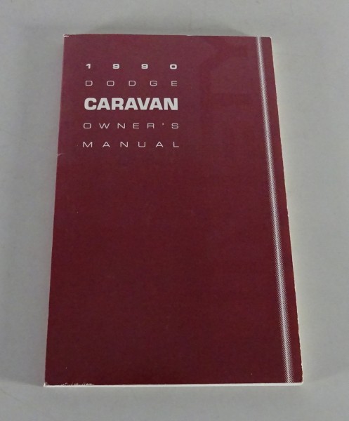 Owner´s Manual / Handbook Dodge Caravan Stand 1990