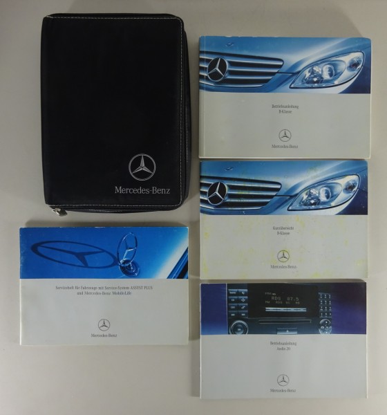 Bordmappe + Betriebsanleitung Mercedes B-Klasse W245 Stand 03/2006