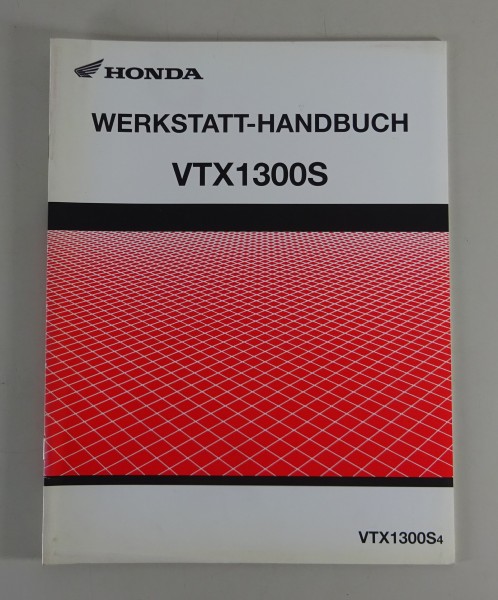 Werkstatthandbuch / Workshop manual / Nachtrag Honda VTX 1300 S Stand 09/2003