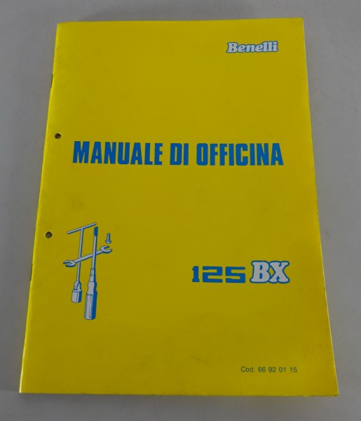 Manuale di Officina Benelli 125 BX Enduro Stand 01/1987