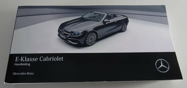 Handleiding / Handboek Mercedes Benz E-Klasse Cabriolet A238 van 01/2019