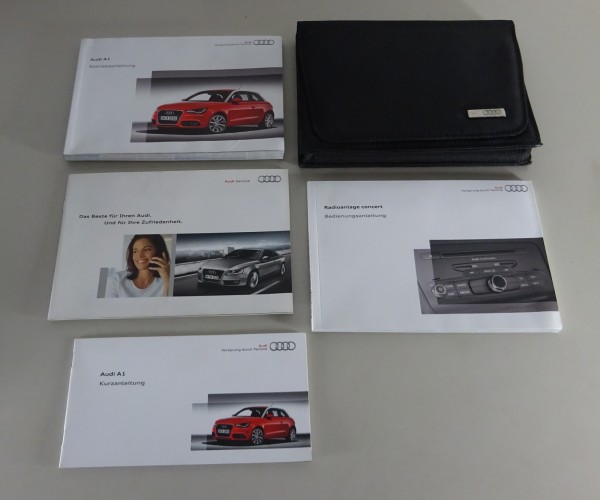 Bordmappe + Betriebsanleitung / Handbuch Audi A1 / S1 Typ 8X Stand 06/2010